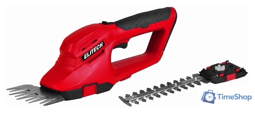 Кусторез + ножницы ELITECH НТ 728АК (с 1-им АКБ) - Изображение №1 — Интернет-магазин Time-Shop