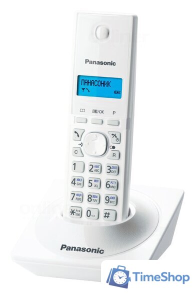 Радиотелефон Panasonic KX-TG1711RUW - Изображение №1 — Интернет-магазин Time-Shop
