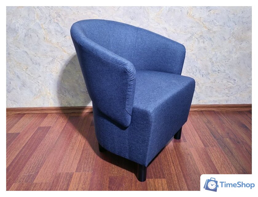 Интерьерное кресло Mio Tesoro Мажор-2 (Lux 20 синий) - Изображение №4 — Интернет-магазин Time-Shop