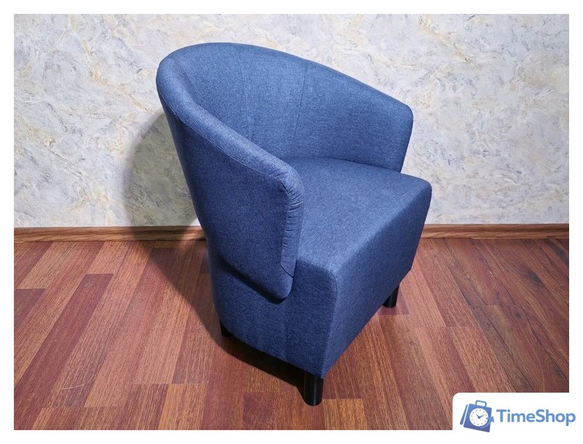Интерьерное кресло Mio Tesoro Мажор-2 (Lux 20 синий) - Изображение №2 — Интернет-магазин Time-Shop