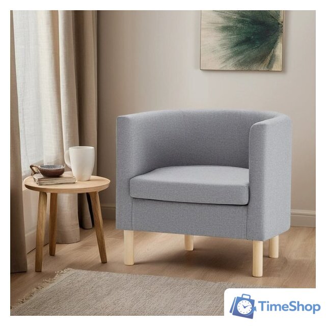 Интерьерное кресло Mio Tesoro Агата 351 (серый 1174) - Изображение №4 — Интернет-магазин Time-Shop