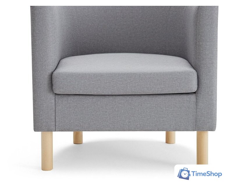 Интерьерное кресло Mio Tesoro Агата 351 (серый 1174) - Изображение №10 — Интернет-магазин Time-Shop