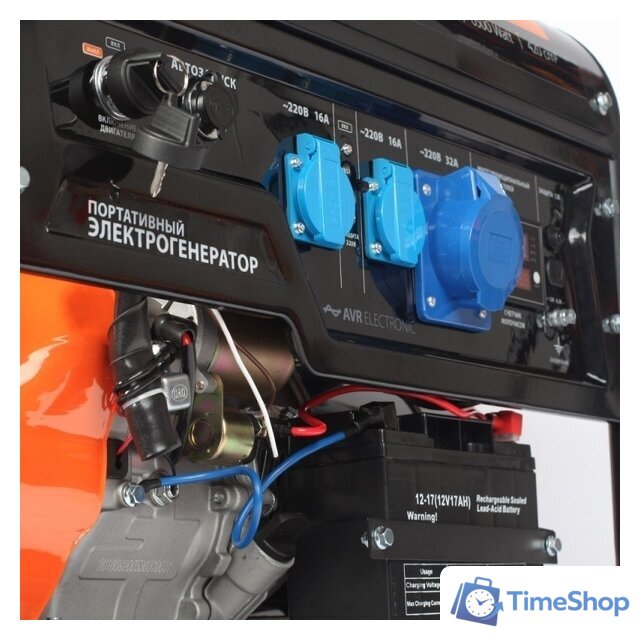 Бензиновый генератор Patriot GP 7210AE - Изображение №2 — Интернет-магазин Time-Shop