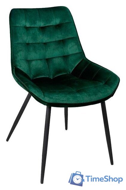 Стул AksHome Darren (темно-зеленый/черный) - Изображение №1 — Интернет-магазин Time-Shop