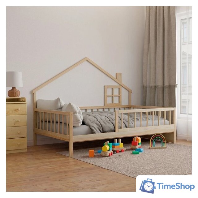 Кровать-домик Диприз Loki 120х200 Д.80063.2 (без отделки) - Изображение №6 — Интернет-магазин Time-Shop