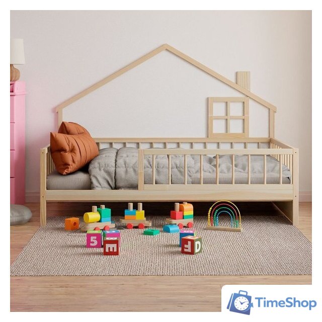 Кровать-домик Диприз Loki 120х200 Д.80063.2 (без отделки) - Изображение №7 — Интернет-магазин Time-Shop