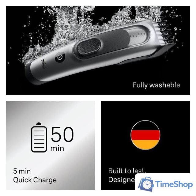 Машинка для стрижки волос Braun HC7590 - Изображение №6 — Интернет-магазин Time-Shop