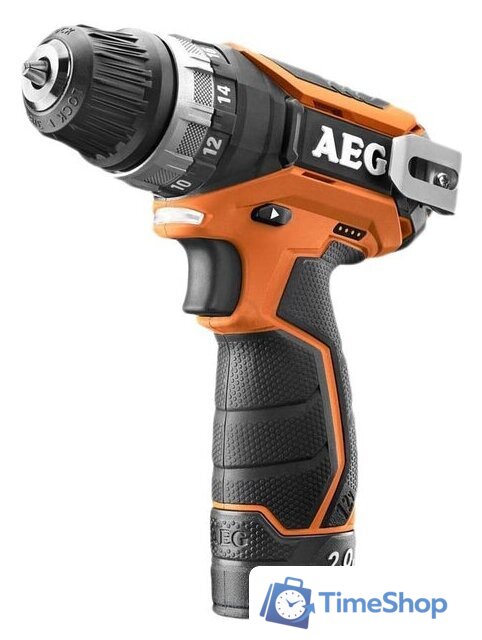 Дрель-шуруповерт AEG Powertools BS 12C2 LI-202B [4935448465] - Изображение №1 — Интернет-магазин Time-Shop