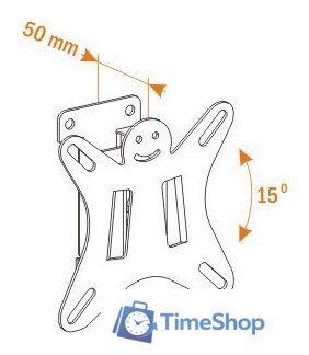Кронштейн для телевизора Holder LCDS-5002 - Изображение №2 — Интернет-магазин Time-Shop