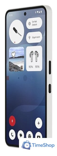 Телефон Nothing Phone (3a) 8GB/128GB (белый) - Изображение №5 — Интернет-магазин Time-Shop