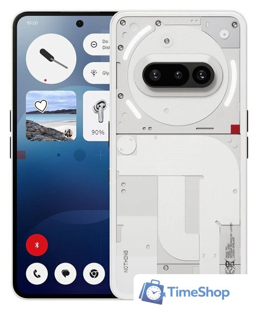 Телефон Nothing Phone (3a) 8GB/128GB (белый) - Изображение №1 — Интернет-магазин Time-Shop