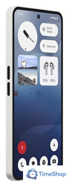 Телефон Nothing Phone (3a) 8GB/128GB (белый) - Изображение №6 — Интернет-магазин Time-Shop