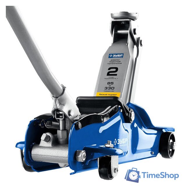 Подкатной домкрат Зубр Профи 43056-2-К 2т - Изображение №3 — Интернет-магазин Time-Shop