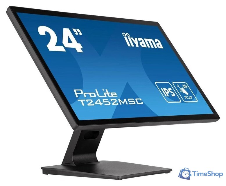 Монитор iiyama ProLite T2452MSC-B1 - Изображение №2 — Интернет-магазин Time-Shop