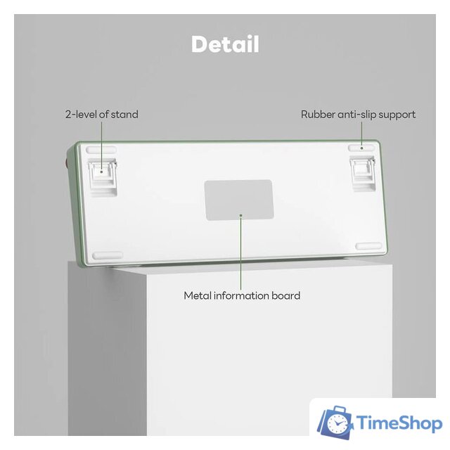 Клавиатура Royal Kludge R65 Green Sand (RK Brown) - Изображение №23 — Интернет-магазин Time-Shop