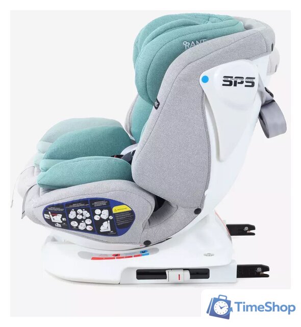 Детское автокресло Rant Nitro Isofix UB619 (серый/мятный) - Изображение №12 — Интернет-магазин Time-Shop