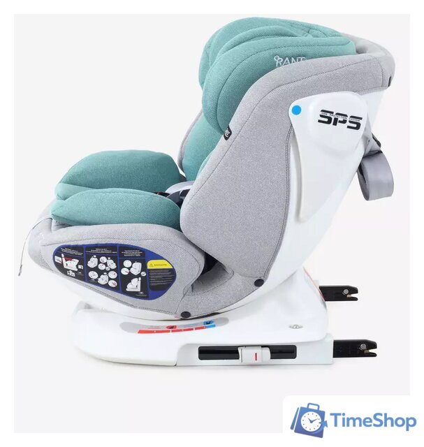 Детское автокресло Rant Nitro Isofix UB619 (серый/мятный) - Изображение №20 — Интернет-магазин Time-Shop