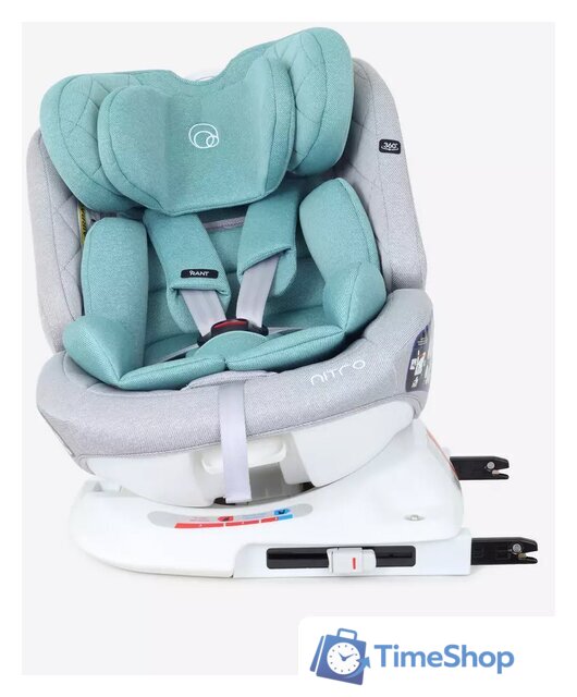 Детское автокресло Rant Nitro Isofix UB619 (серый/мятный) - Изображение №19 — Интернет-магазин Time-Shop