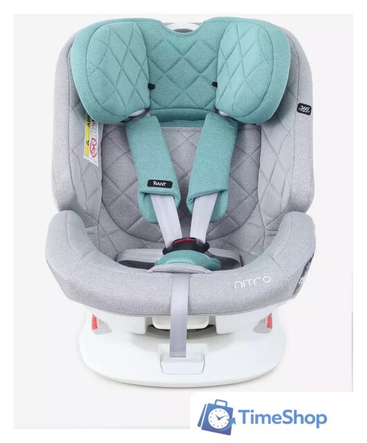 Детское автокресло Rant Nitro Isofix UB619 (серый/мятный) - Изображение №15 — Интернет-магазин Time-Shop