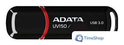 USB Flash ADATA UV150 128GB (черный) - Изображение №2 — Интернет-магазин Time-Shop