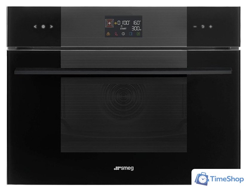 Электрический духовой шкаф Smeg Linea Aesthetic SO4102M1B3 - Изображение №1 — Интернет-магазин Time-Shop