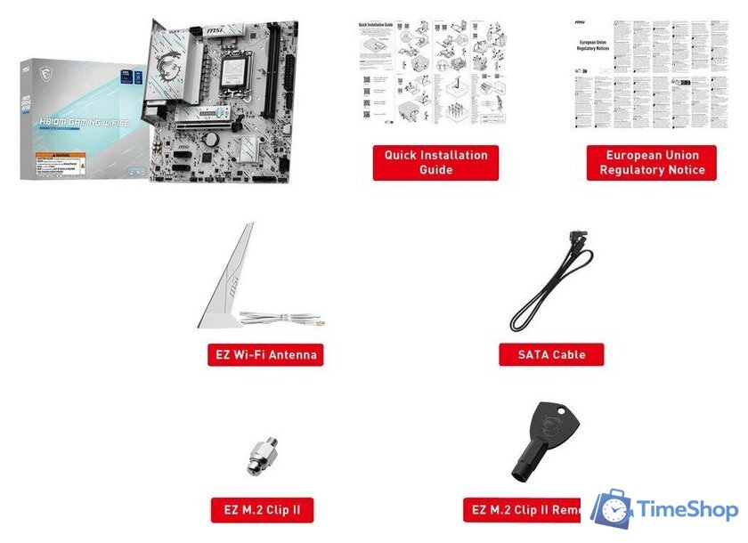 Материнская плата MSI H810M Gaming WiFi6E - Изображение №5 — Интернет-магазин Time-Shop