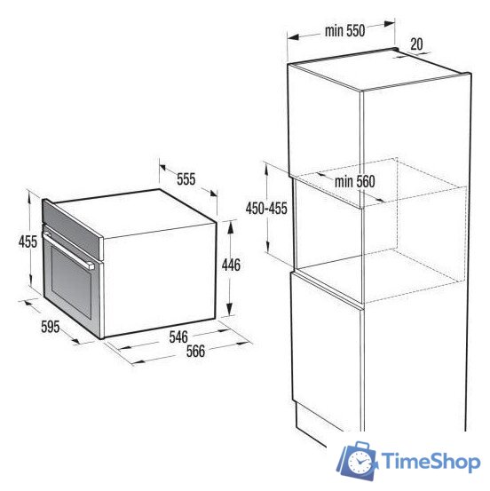 Электрический духовой шкаф Gorenje BCM4058B - Изображение №11 — Интернет-магазин Time-Shop