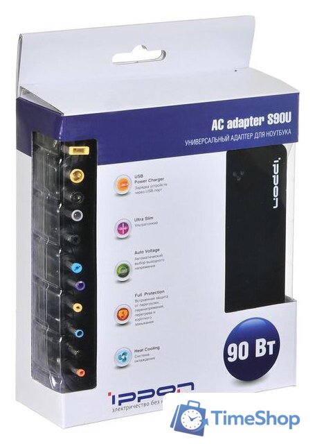 Сетевое зарядное IPPON S90U - Изображение №7 — Интернет-магазин Time-Shop