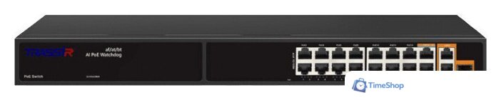 Неуправляемый коммутатор TRASSIR TR-NS11191S-285-16PoE - Изображение №1 — Интернет-магазин Time-Shop
