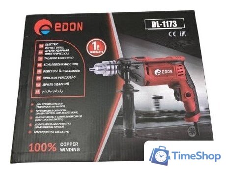 Ударная дрель Edon DL-1173 - Изображение №5 — Интернет-магазин Time-Shop