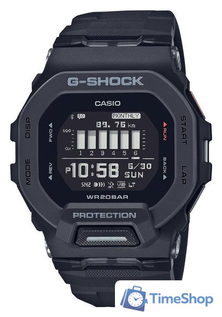 Наручные часы Casio G-Shock GBD-200-1E - Изображение №1 — Интернет-магазин Time-Shop