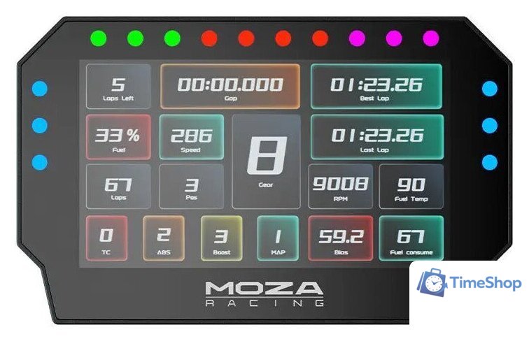 Информационный дисплей Moza CM2 HD Racing Dash RS072 - Изображение №1 — Интернет-магазин Time-Shop