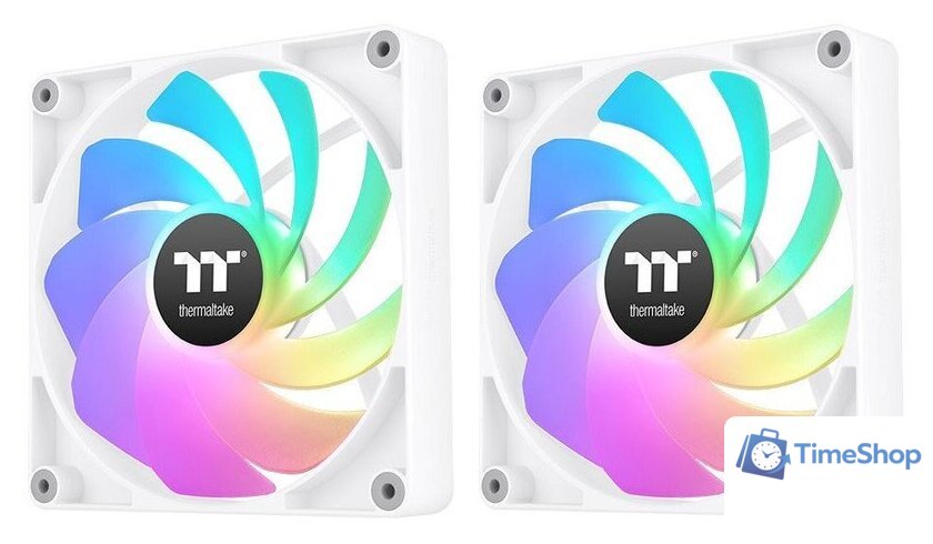 Комплект вентиляторов для корпуса Thermaltake CT120 Sync Reverse ARGB 2-Fan Pack CL-F175-PL12SW-A - Изображение №1 — Интернет-магазин Time-Shop