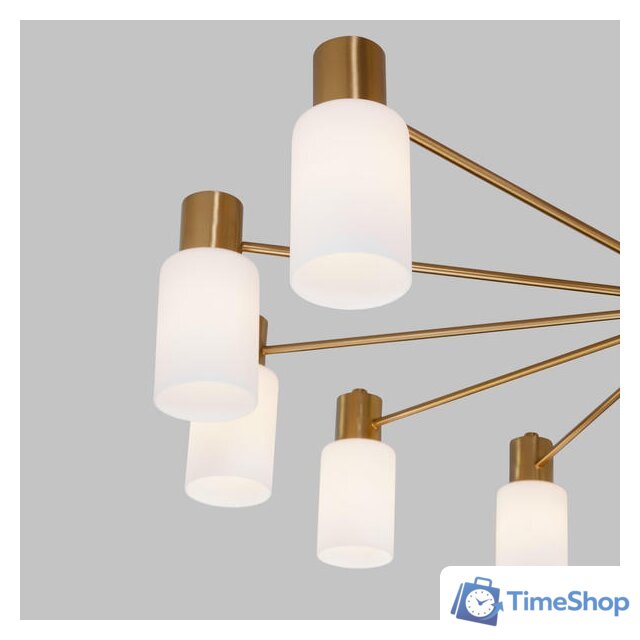 Люстра средней высоты Евросвет 70160/12 (латунь) - Изображение №2 — Интернет-магазин Time-Shop