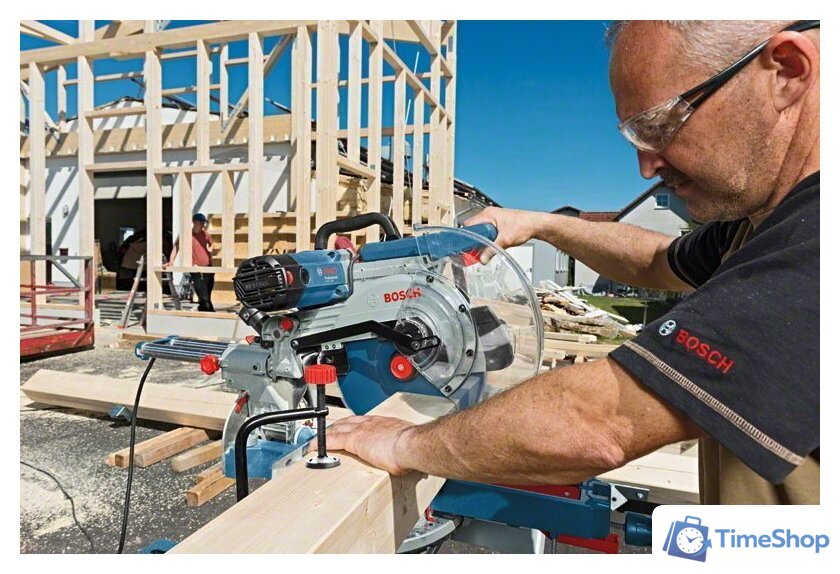 Торцовочная пила Bosch GCM 12 SDE Professional [0601B23100] - Изображение №3 — Интернет-магазин Time-Shop