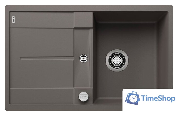 Кухонная мойка Blanco Metra 45 S-F 527290 (вулканический серый) - Изображение №1 — Интернет-магазин Time-Shop