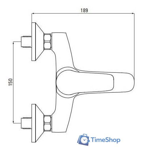 Смеситель Deante New Boro BMO 011M - Изображение №2 — Интернет-магазин Time-Shop