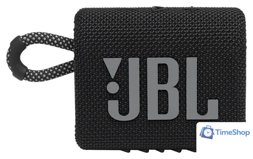 Беспроводная колонка JBL Go 3 (черный) - Изображение №2 — Интернет-магазин Time-Shop