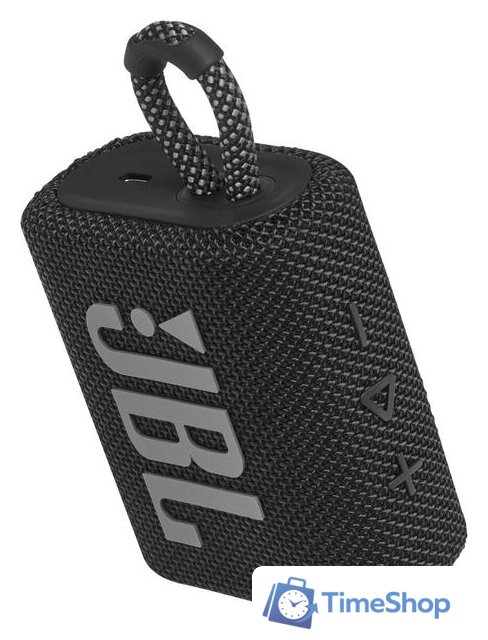 Беспроводная колонка JBL Go 3 (черный) - Изображение №4 — Интернет-магазин Time-Shop