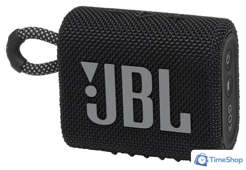 Беспроводная колонка JBL Go 3 (черный) - Изображение №1 — Интернет-магазин Time-Shop