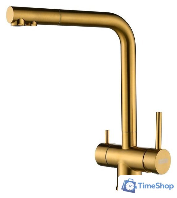 Смеситель ARFEKA Geminia (золотой PVD) - Изображение №1 — Интернет-магазин Time-Shop