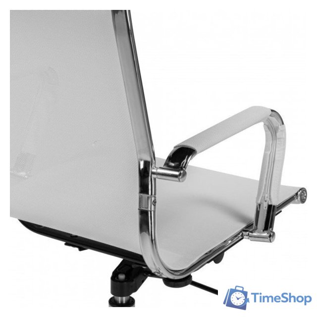 Офисное кресло Woodville Reus (белая сетка/хром) - Изображение №7 — Интернет-магазин Time-Shop