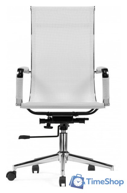 Офисное кресло Woodville Reus (белая сетка/хром) - Изображение №2 — Интернет-магазин Time-Shop
