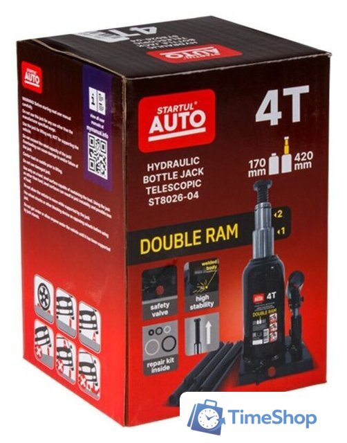 Бутылочный домкрат Startul Auto ST8026-04 4т - Изображение №6 — Интернет-магазин Time-Shop