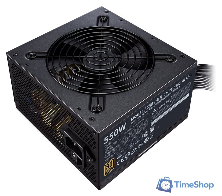 Блок питания Cooler Master MWE 550 Bronze V2 MPE-5501-ACAAB-EU - Изображение №2 — Интернет-магазин Time-Shop