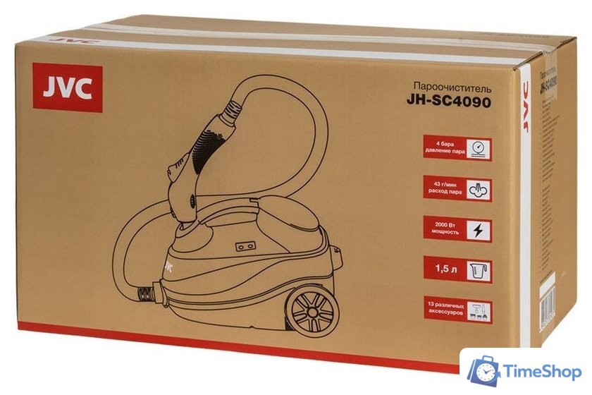 Пароочиститель JVC JH-SC4090 - Изображение №10 — Интернет-магазин Time-Shop
