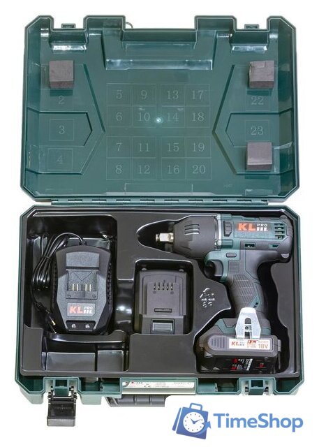 Гайковерт KLPRO KLSS18BH-20 (с 2-мя АКБ, кейс) - Изображение №11 — Интернет-магазин Time-Shop