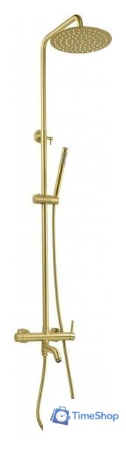 Душевая система  Filarete Roun FL2020 (матовое золото) - Изображение №1 — Интернет-магазин Time-Shop