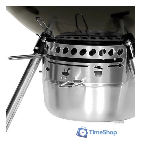 Гриль Weber Master-Touch GBS 57 (дымчатый) - Изображение №8 — Интернет-магазин Time-Shop