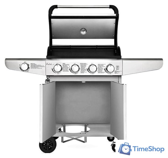 Газовый гриль для дачи Koler Relish v1 (серебристый) - Изображение №7 — Интернет-магазин Time-Shop